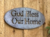 God Bless Our Home Sign